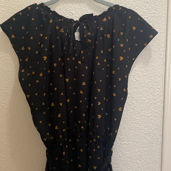 Lauren Conrad Black Gold hearts XL - Picture 8 of 10